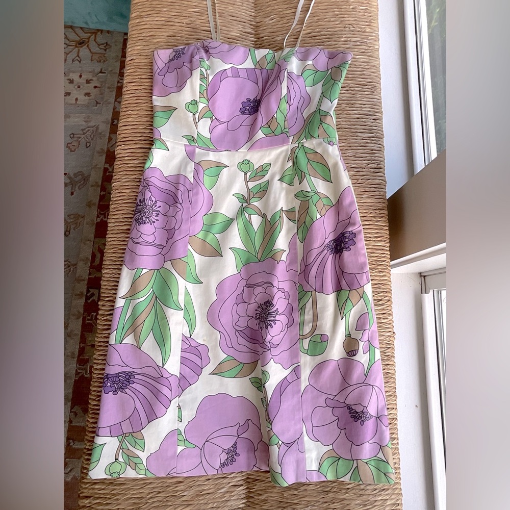 Spring floral dress